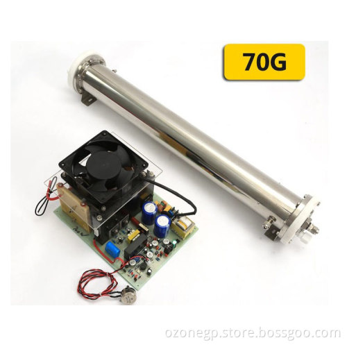 Ozone generator parts enamel ozone tube for water treatment